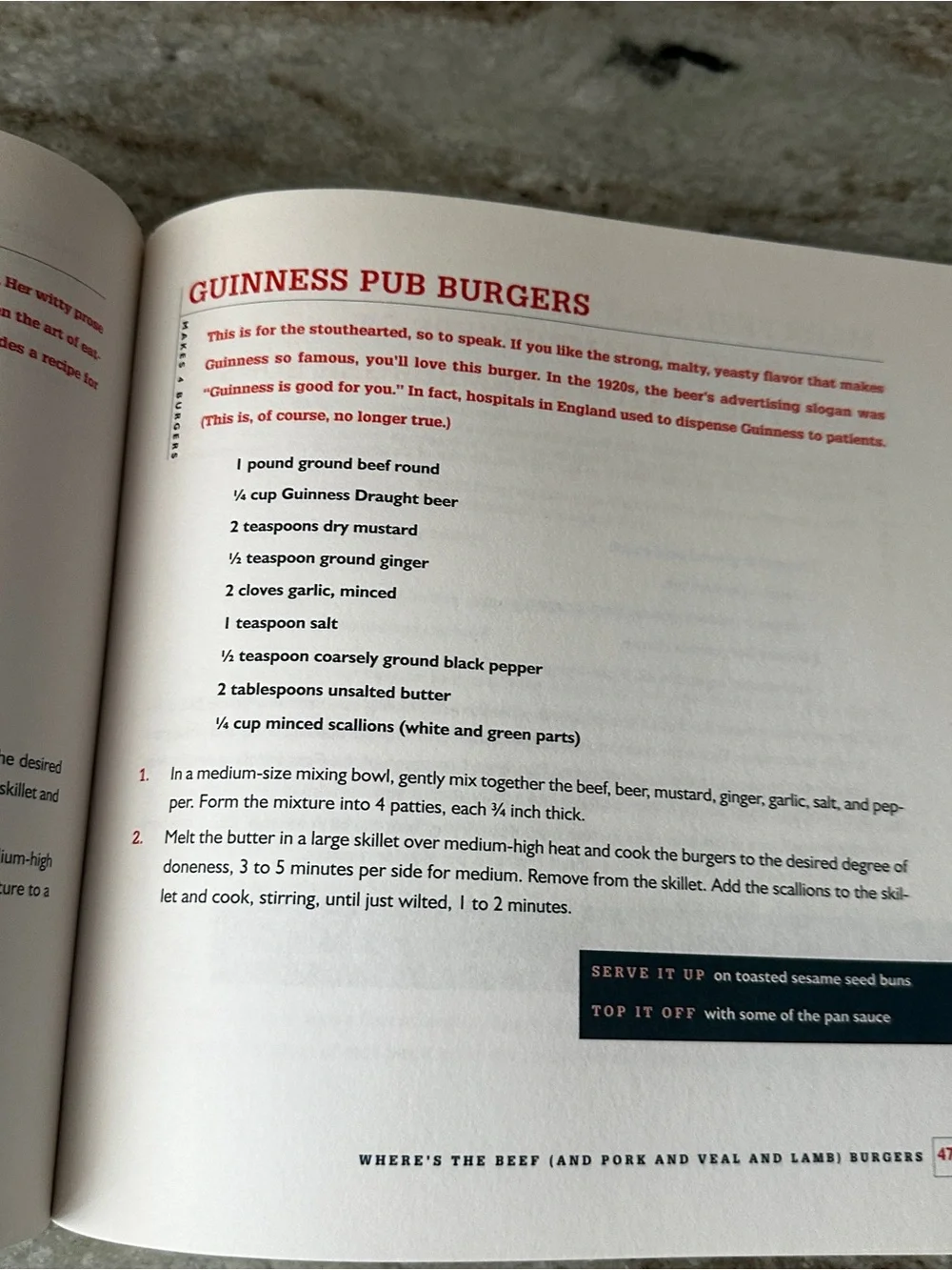 The Great Big Burger Book